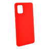Чехол NewLevel Liquid Silicone Hard для Galaxy A51, красный