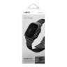 Uniq для Apple Watch 49/46/45/44 mm ремешок Dante PRO Strap Mesh Steel Graphite Black