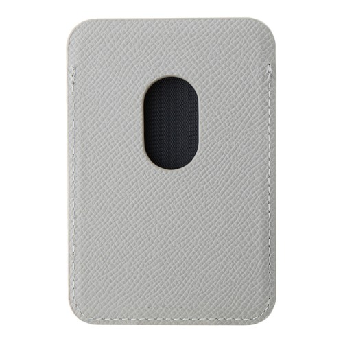 Guess магн. бумажник Wallet Cardslot MagSafe PU Grained leather Triangle Metal logo Beige