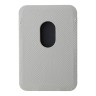 Guess магн. бумажник Wallet Cardslot MagSafe PU Grained leather Triangle Metal logo Beige