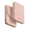 Uniq внешний аккумулятор Lyden Lexa 5000W Magnetic wireless 15W USB-C PD 20W Pink