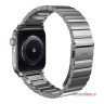 Ремешок Uniq Strova Strap Link Steel для Apple Watch 49-46-45-44 мм, серебристый
