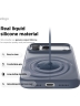 Elago для iPhone 17 Pro чехол Magnetic Silicone Jean Indigo (MagSafe)
