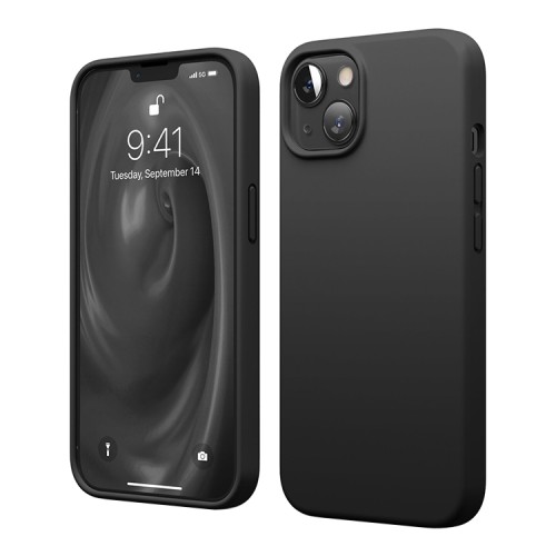 Чехол Elago Soft Silicone для iPhone 13, черный