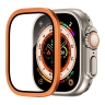 BlueO стекло для Apple Watch Ultra 1/2/3 49 mm, Sapphire Glass + Titanium Frame Orange