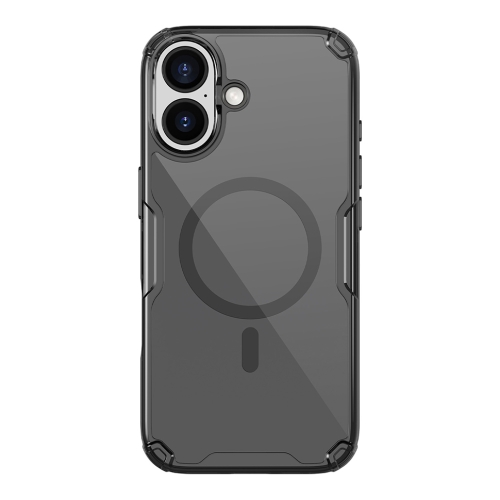 Nillkin для iPhone 17 чехол Nature TPU Pro Magnetic Transaprent Black