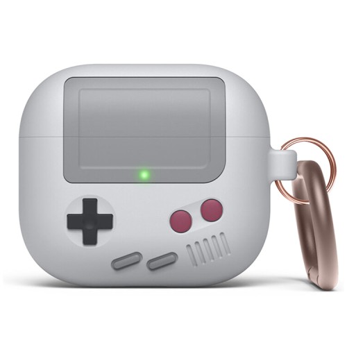 Чехол Elago Unique AW5 Game console Hang case для AirPods 3 (2021), серый