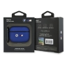 BMW для Airpods Pro 3 чехол M-series PU Meshed Leather Metal logo Blue