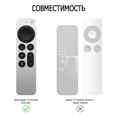 Чехол Elago R5 Locator Case для пульта Apple TV (2021), бежевый
