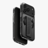 Uniq для iPhone 18 Pro/17 Pro чехол Heldro Air with FlexGrip Tinted Smoke (MagSafe)