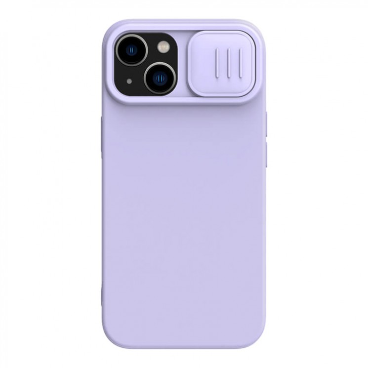 Чехол Nillkin CamShield Silky Silicone для iPhone 14 Plus, Misty Purple