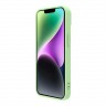 Чехол Nillkin CamShield Silky Magnetic Silicone для iPhone 14, Mint Green (magsafe)