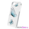iCover Pure Butterfly для 6/6s, White/Sky Blue IP6/4.7-HP/W-PB/SB