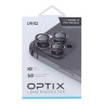 Защитное стекло Uniq OPTIX Camera Lens protector Aluminium для камеры iPhone 13 Pro | 13 Pro Max, Graphite
