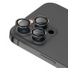 Защитное стекло Uniq OPTIX Camera Lens protector Aluminium для камеры iPhone 13 Pro | 13 Pro Max, Graphite