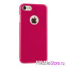 Чехол iCover Glossy Hole для iPhone 7/8/SE 2020, розовый