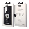 Чехол Lagerfeld PU Saffiano Monogram NFT Karl Ikonik Hard для Galaxy S23 Ultra, черный