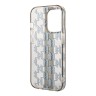 Чехол Lagerfeld Monogram Vertical logo Hard для iPhone 14 Pro Max, черный