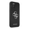 Чехол Guess PU Saffiano 4G Big metal logo Hard для iPhone 13 mini, черный