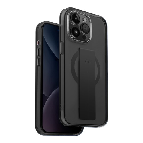 Uniq для iPhone 15 Pro Max чехол HELDRO MAG Smoke (MagSafe)