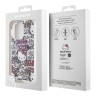 Hello Kitty для iPhone 15 Pro чехол PC/TPU Graffiti Tags Hard White