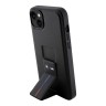 BMW для iPhone 15 чехол GripStand M-Collection PU Tricolor line Hard Black