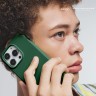 Elago для iPhone 15 Pro Max чехол Soft silicone (Liquid) Alpine Green