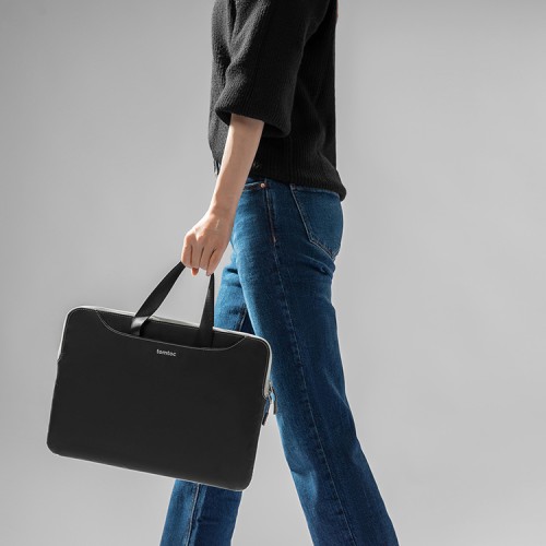 Tomtoc TheHer сумка Light-A21 Dual-color Slim Laptop Handbag 16" Gray