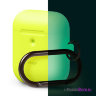 Чехол Elago Hang case для AirPods 2, Neon Yellow