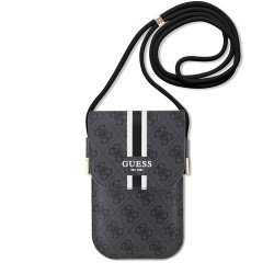 Guess для смартфонов сумка Wallet Bag 4G Stripes with Cord strap Black