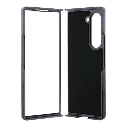 Karl Lagerfeld для Galaxy Z Fold 6 чехол PU-кожа Saffiano Monogram Karl ikonik метал.значок, черный