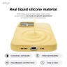 Elago для iPhone 16 Pro чехол Soft silicone (Liquid) Yellow