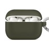(Уценка) Чехол Uniq Vencer Silicone case +carabin and earstrap для AirPods Pro 2, зеленый