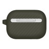 (Уценка) Чехол Uniq Vencer Silicone case +carabin and earstrap для AirPods Pro 2, зеленый