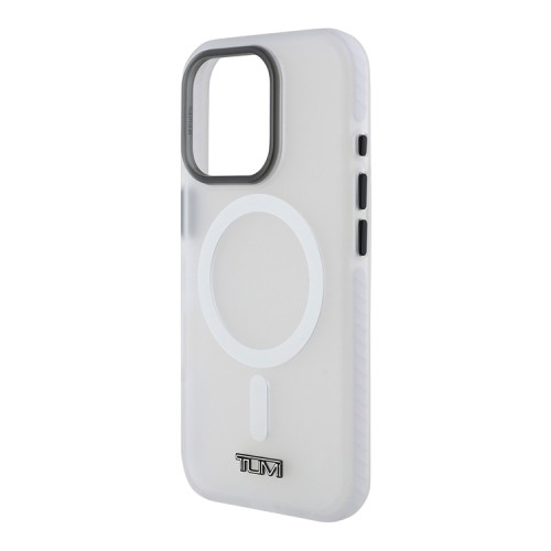 TUMI для iPhone 16 Pro Max чехол ShockProof Frosted Hard Clear (MagSafe)