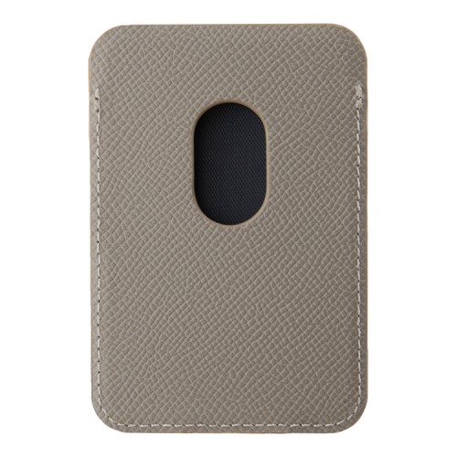 Guess магн. бумажник Wallet Cardslot MagSafe PU Grained leather Triangle Metal logo Brown