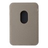 Guess магн. бумажник Wallet Cardslot MagSafe PU Grained leather Triangle Metal logo Brown