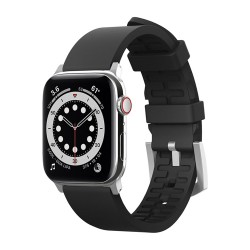 Ремешок Elago Premium Rubber для Apple Watch 42-44-45 mm, черный