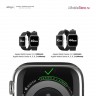 Elago Premium Rubber для Apple Watch 42-44-45 mm, черный EAW-BAND-44BK