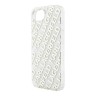 Karl Lagerfeld для iPhone 16e чехол PC/TPU Repeat Logo Hard Transparent/Gold