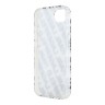Karl Lagerfeld для iPhone 16e чехол PC/TPU Repeat Logo Hard Transparent/Gold