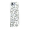 Karl Lagerfeld для iPhone 16e чехол PC/TPU Repeat Logo Hard Transparent/Gold