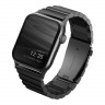 Ремешок Uniq Strova Strap Link Steel для Apple Watch 49-46-45-44 мм, черный