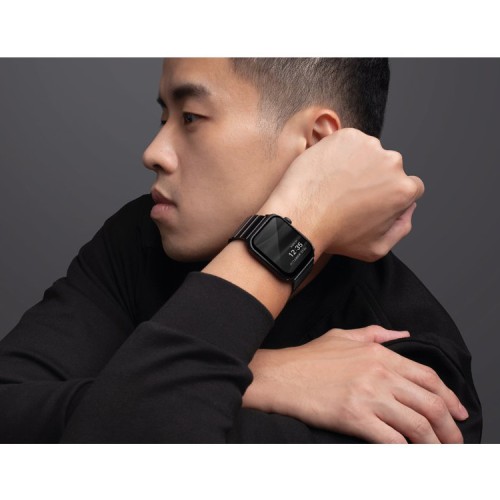 Ремешок Uniq Strova Strap Link Steel для Apple Watch 49-46-45-44 мм, черный