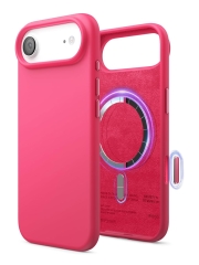 Elago для iPhone Air чехол Magnetic Silicone Ice Red (MagSafe)