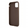 Чехол Guess 4G Big metal logo Hard для iPhone 11 | XR, коричневый