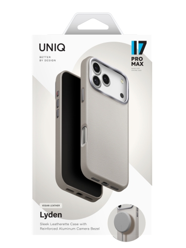 Uniq для iPhone 17 Pro Max чехол Lyden Clay (Magsafe)