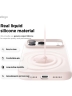 Elago для iPhone 17 Pro чехол Magnetic Silicone Light Pink (MagSafe)