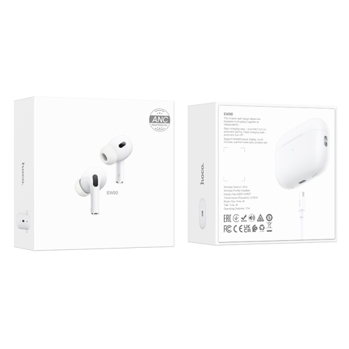 HOCO наушники TWS EW90 True wireless ANC noise reduction White