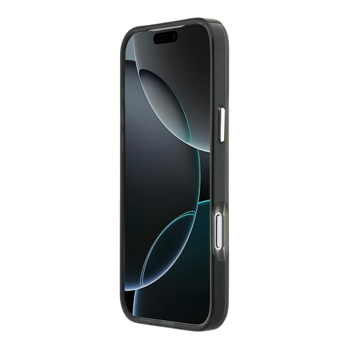 Mercedes для iPhone 17 Pro чехол IML Double Layer Vintage Logo Metal Cam Hard Grey (MagSafe)
